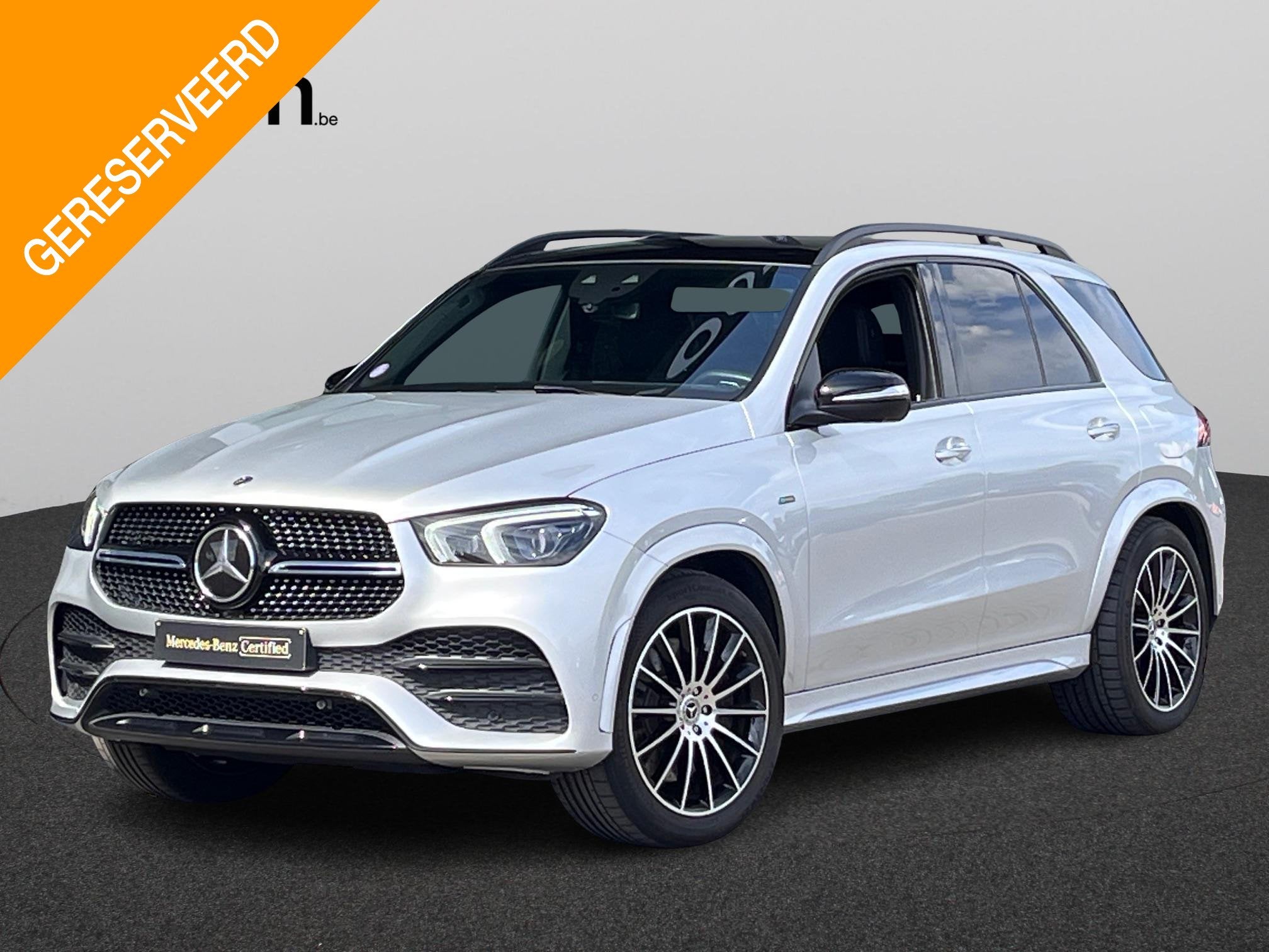 Mercedes-Benz GLE 350 de 4M/AMG/Pano/Trekh 3,5t, Auto's, Mercedes-Benz, Stof, 4 cilinders, Navigatiesysteem, GLE