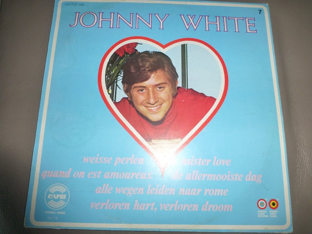 Johnny White vinyl, CD & DVD, Vinyles | Néerlandophone, Comme neuf, Chanson réaliste ou Smartlap, Compilation, Enlèvement