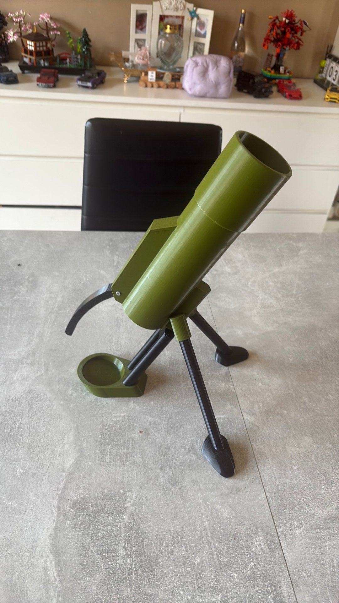 Flesopener in de vorm van een vijzel, Ophalen of Verzenden, Zo goed als nieuw