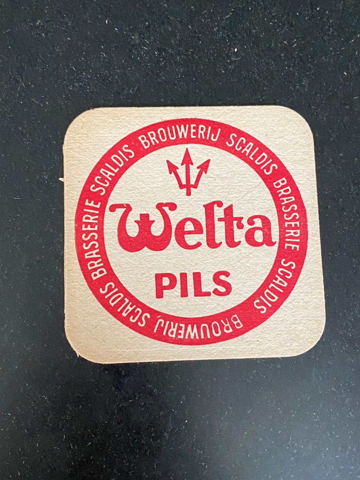 Oud viltje brouwerij SCALDIS te HINGENE, Collections, Enlèvement ou Envoi, Comme neuf, Sous-bock