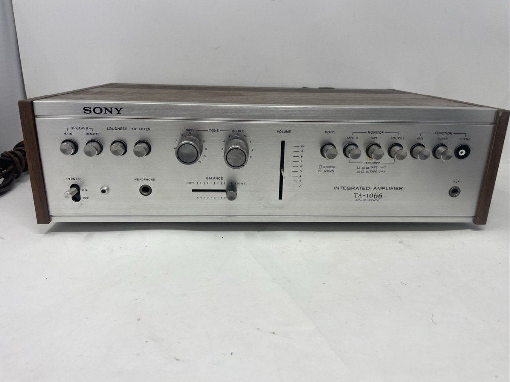 Amplificateur intégré Sony TA-1066 Solid State, Enlèvement, Utilisé, Sony