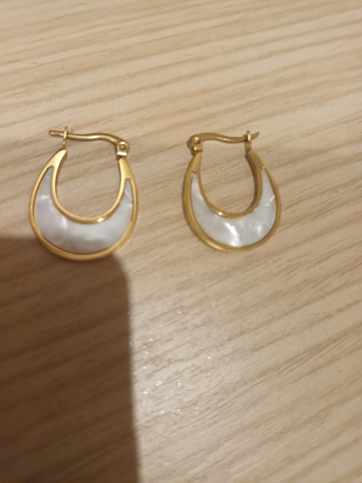 stainless steel rvs parelmoer, Bijoux, Sacs & Beauté, Neuf, Enlèvement ou Envoi, Autres matériaux, Blanc