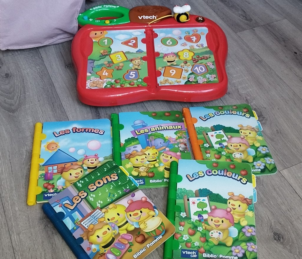 VTech Biblio'pomme, Enlèvement ou Envoi, Comme neuf, 6 mois à 2 ans