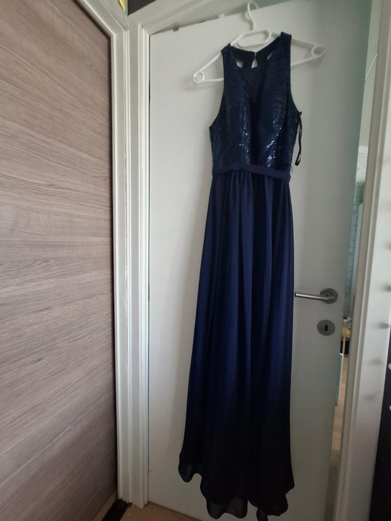 Galajurk/ baljurk navy blauw, Mascara, maat 40, Kleding | Dames, Ophalen of Verzenden, Maat 38/40 (M), Blauw, Galajurk