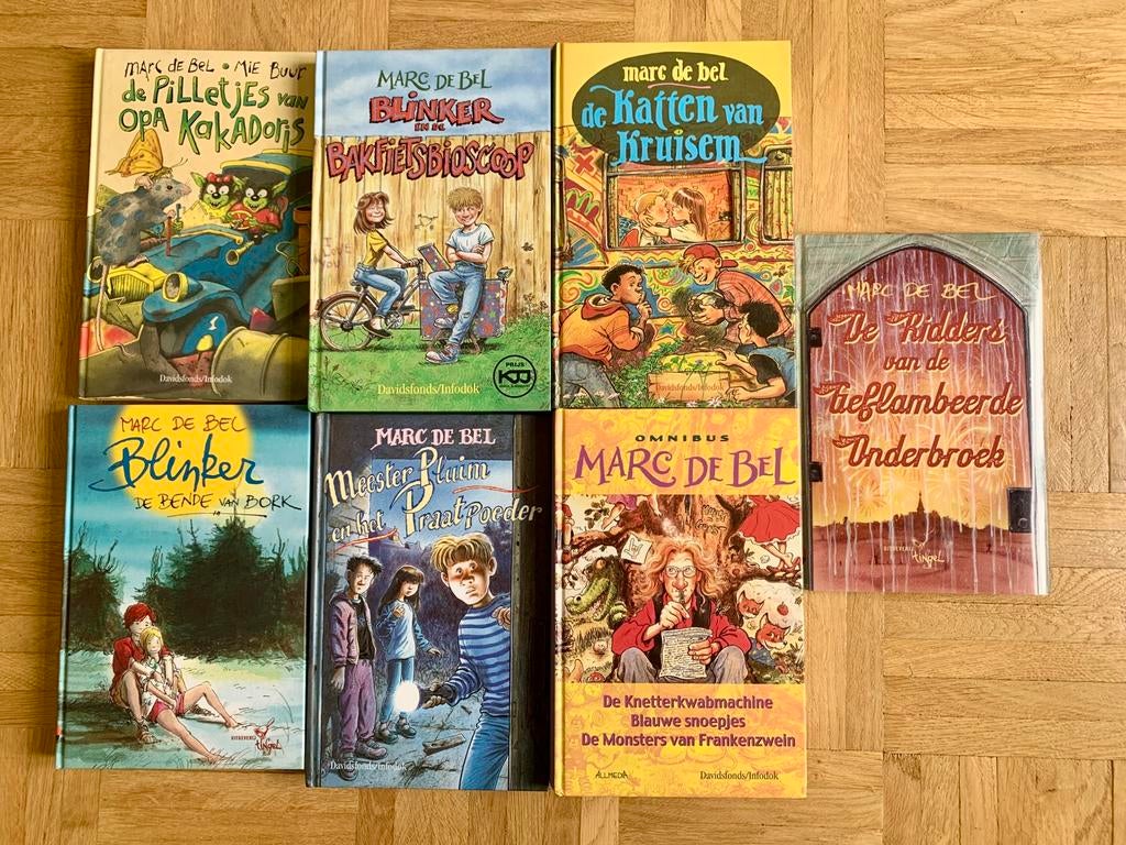Boeken van Marc De Bel, Boeken, Ophalen of Verzenden, Gelezen