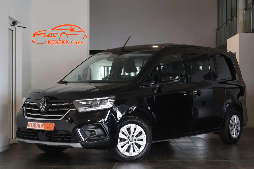 Renault Kangoo Kangoo 1.3 TCe Automaat TrekH ACC LijnA Garan, Auto's, Automaat, USB, Gebruikt, Zwart