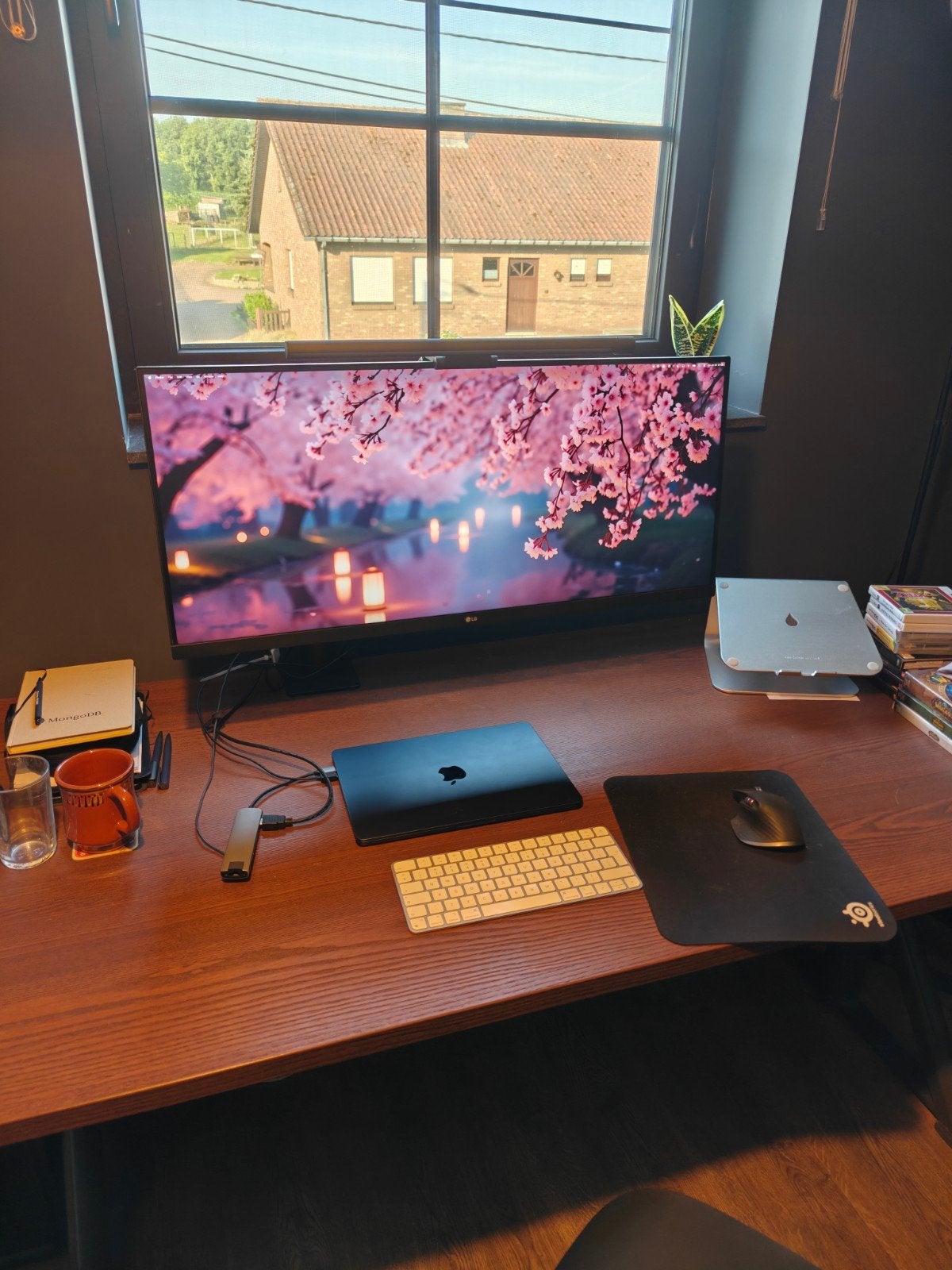 LG Ultrawide 34 qhd with Ergo arm, Computers en Software, Monitoren, Ophalen