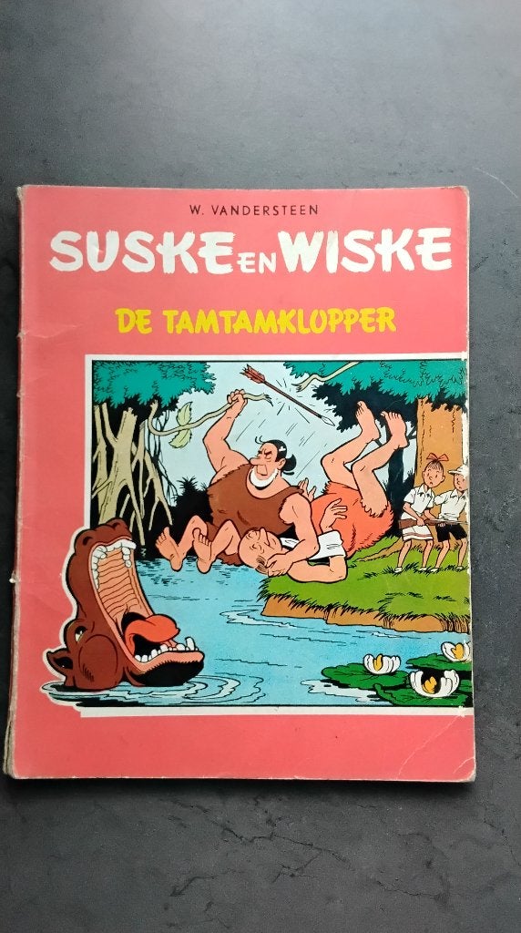 De Tamtamklopper nr 10 uit 1964., Gelezen, Willy Vandersteen, Eén stripboek, Ophalen of Verzenden