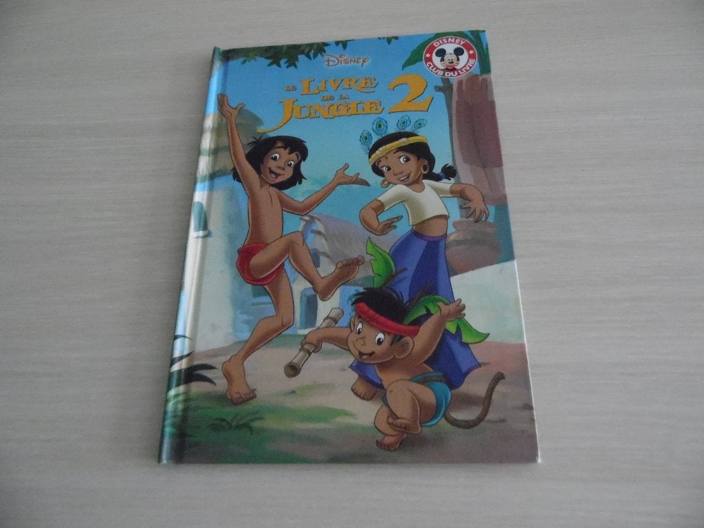 LE LIVRE DE LA JUNGLE 2    MICKEY CLUB DU LIVRE, Garçon ou Fille, Enlèvement ou Envoi, Fiction général, Comme neuf