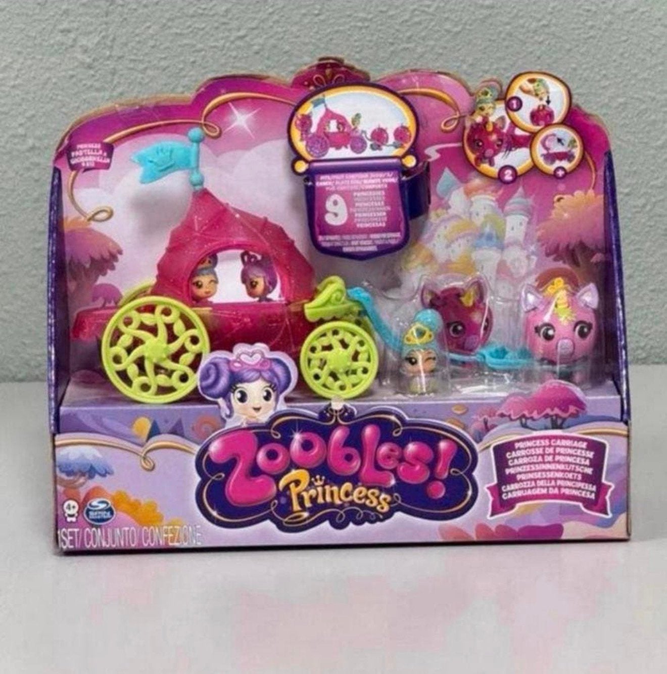 Nieuw, Zoobles Princess Koets Prinsessen - Magische koets, Kinderen en Baby's, Speelgoed | Poppen, Nieuw, Ophalen of Verzenden