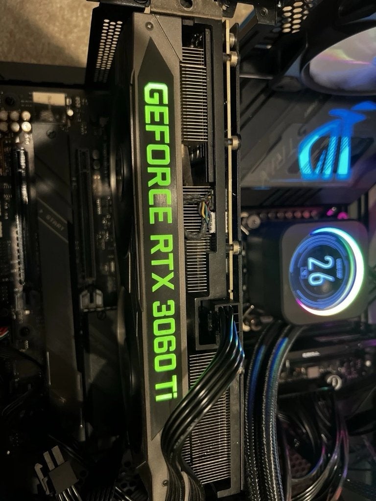 rtx 3060 ti 8g, Ophalen of Verzenden, Gebruikt, GDDR6, Nvidia