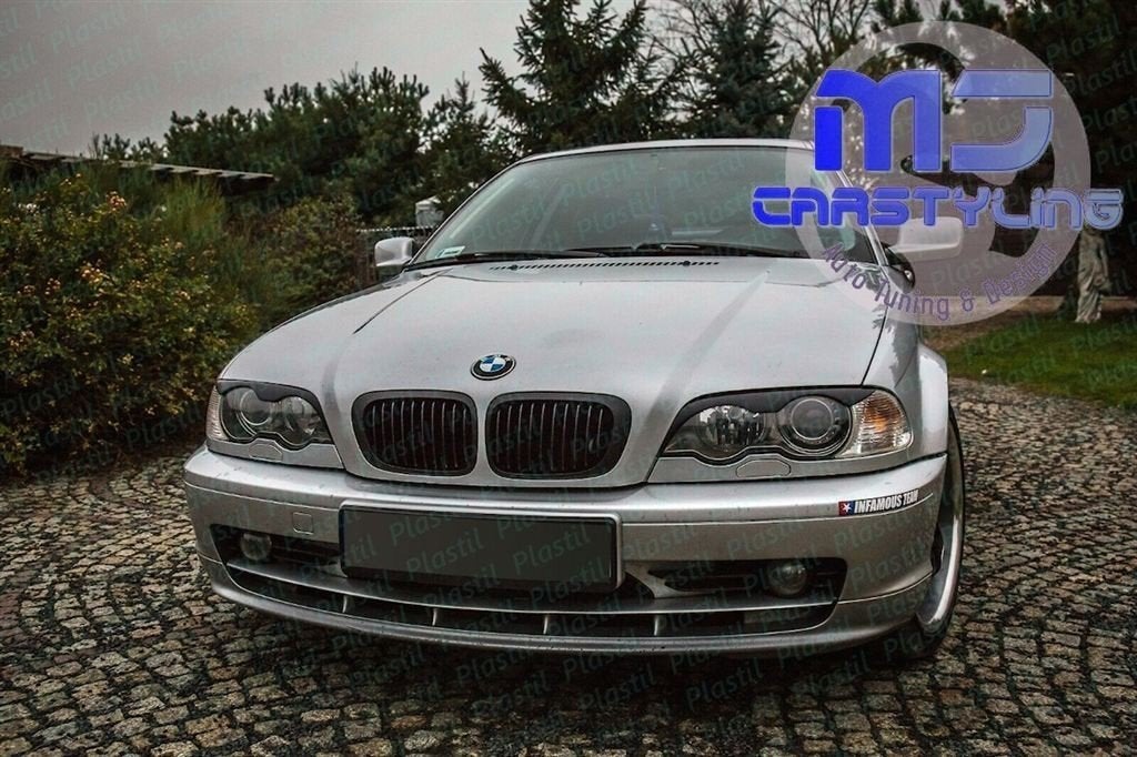 BMW 3-Serie E46 Cabrio/Coupe - Koplampspoilers, Ophalen of Verzenden