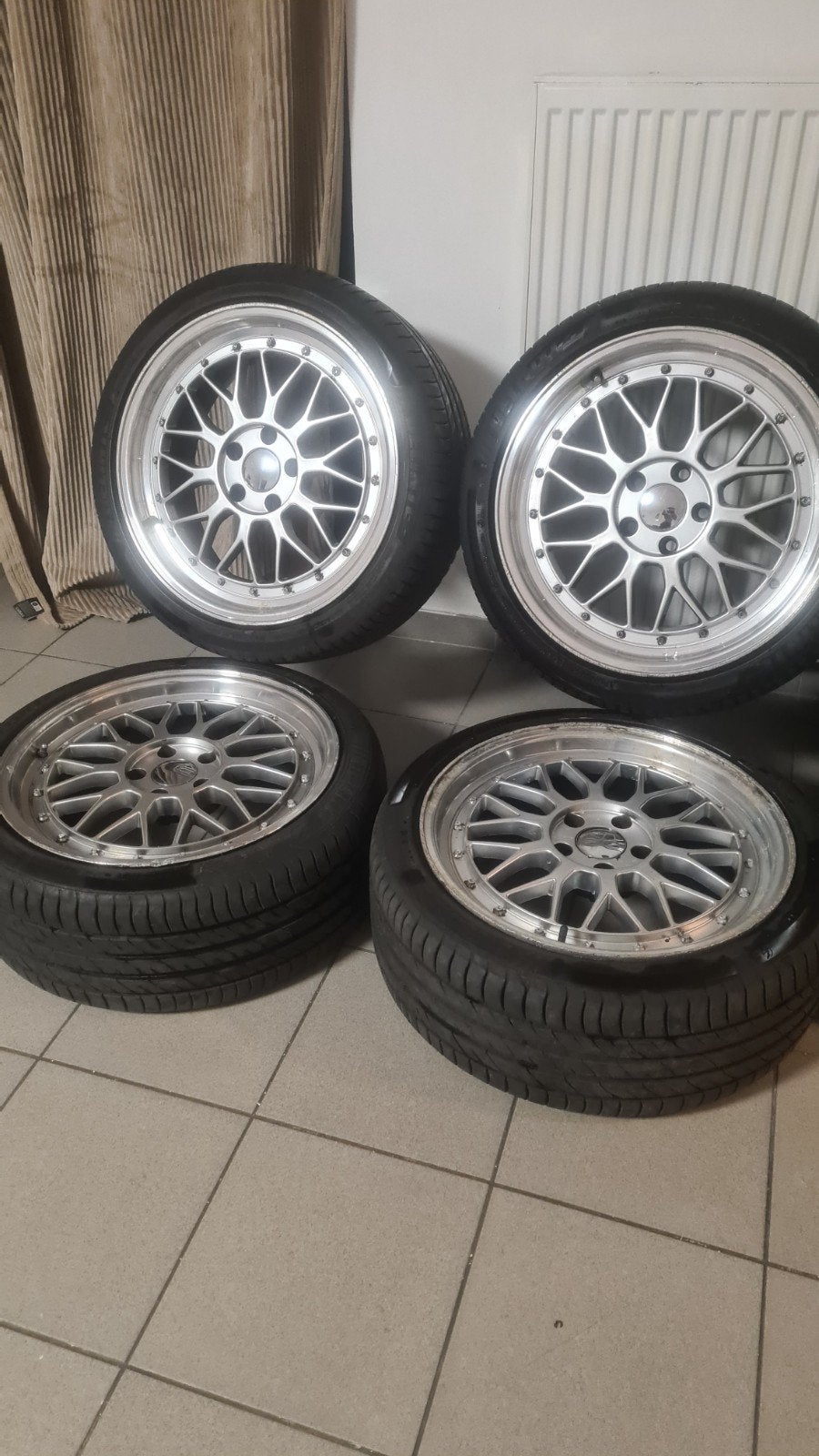 bbs lemans 5x112 18 inch NIEUW BANDEN, Auto-onderdelen, Ophalen, 18 inch, Band(en)