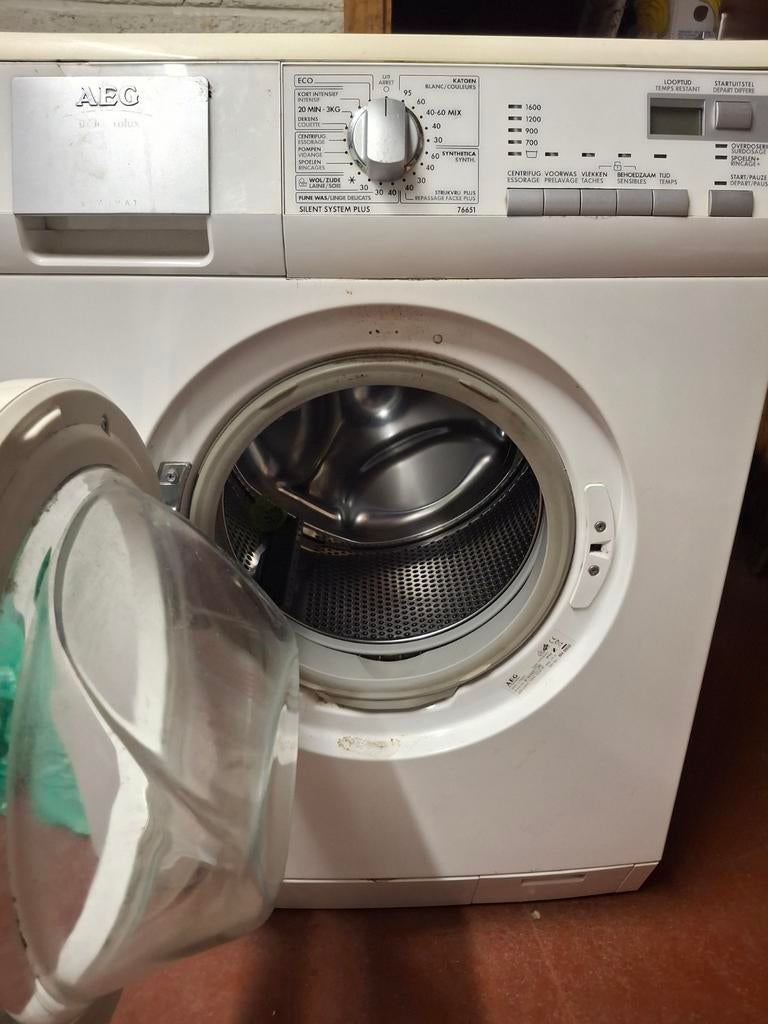 Wasmachine AEG, Enlèvement