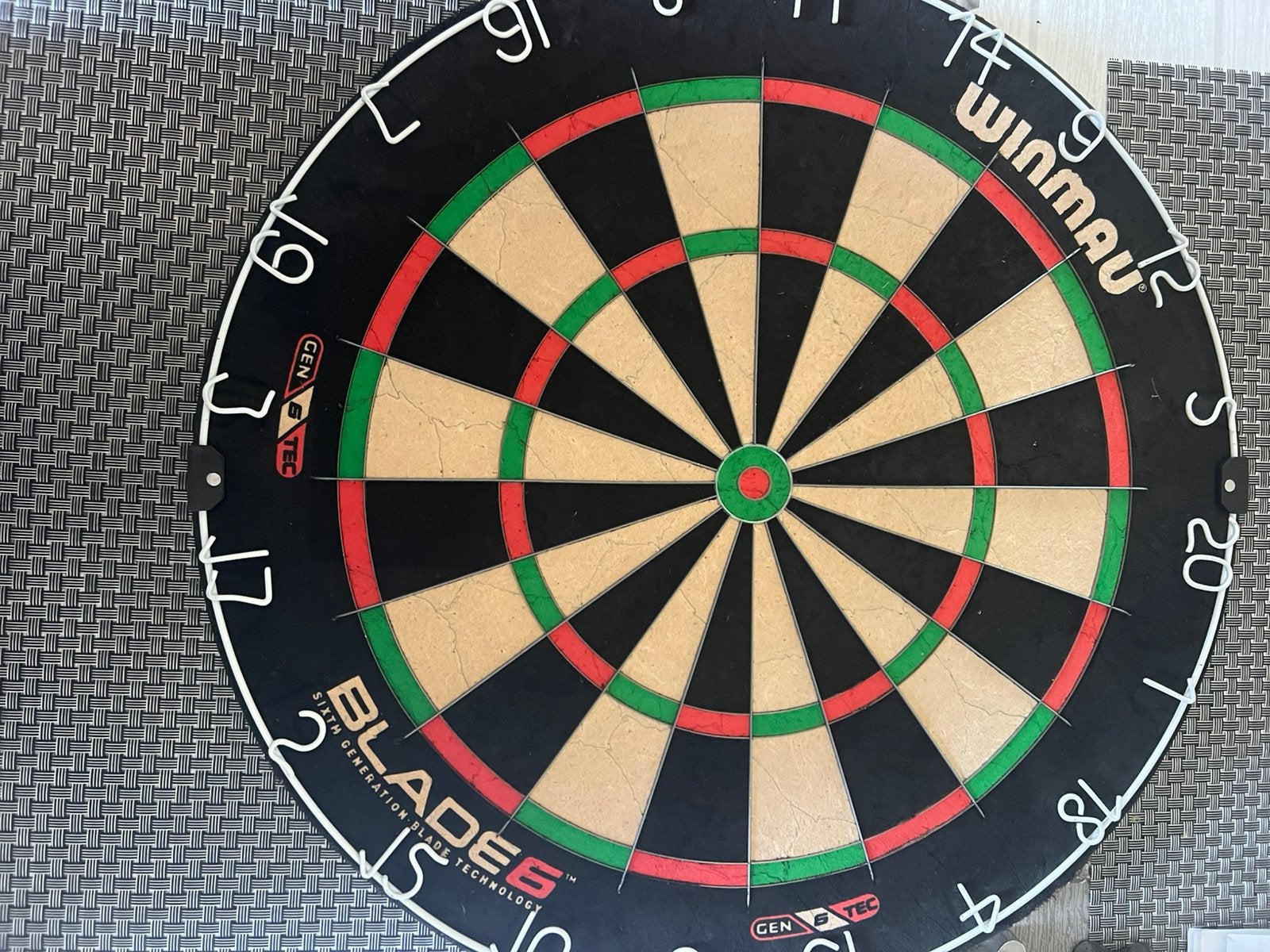 Dartsblok, stand, surround en mat, Sport en Fitness, Ophalen, Zo goed als nieuw, Dartbord