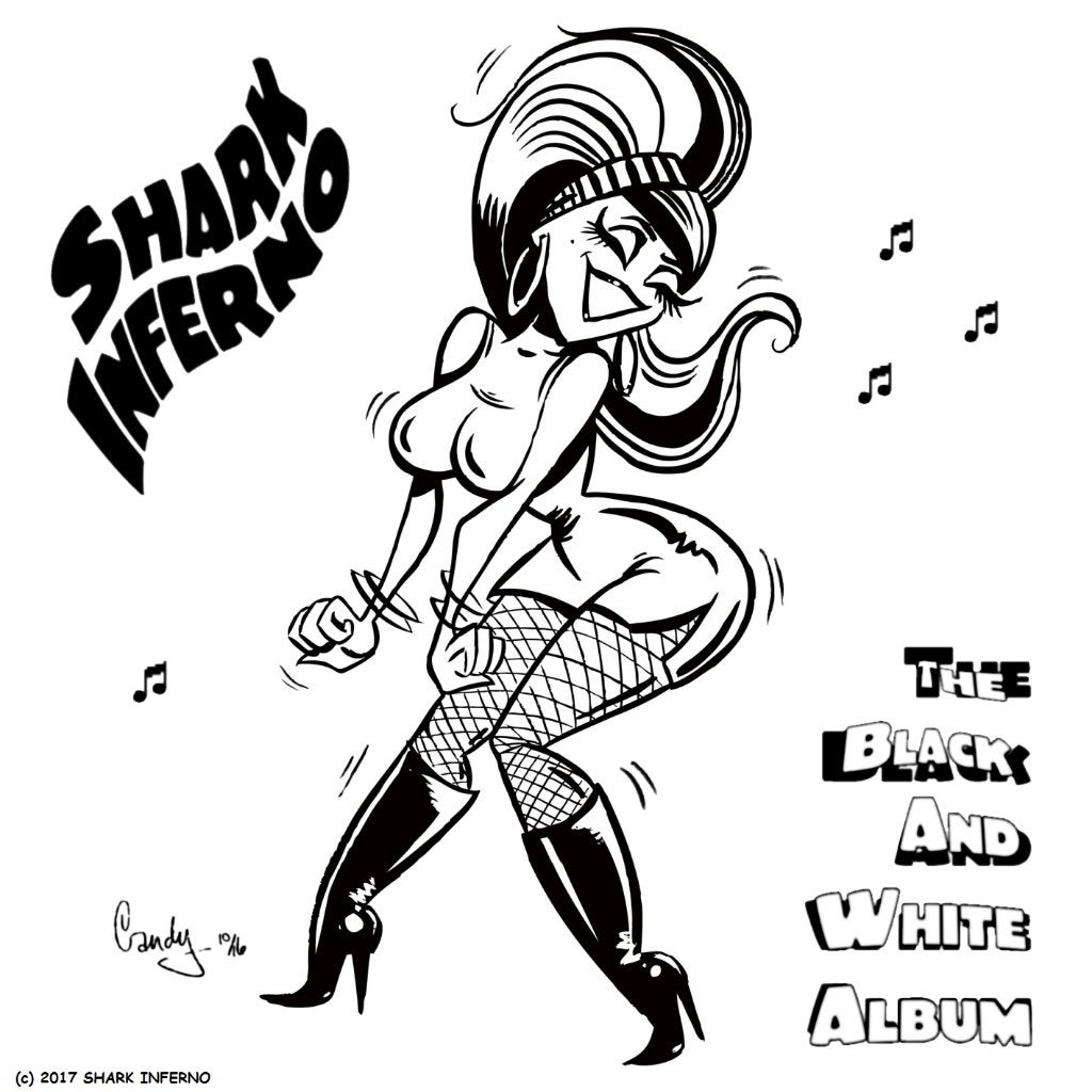 SALE--CD SHARK INFERNO-The Black and White Album, Verzenden