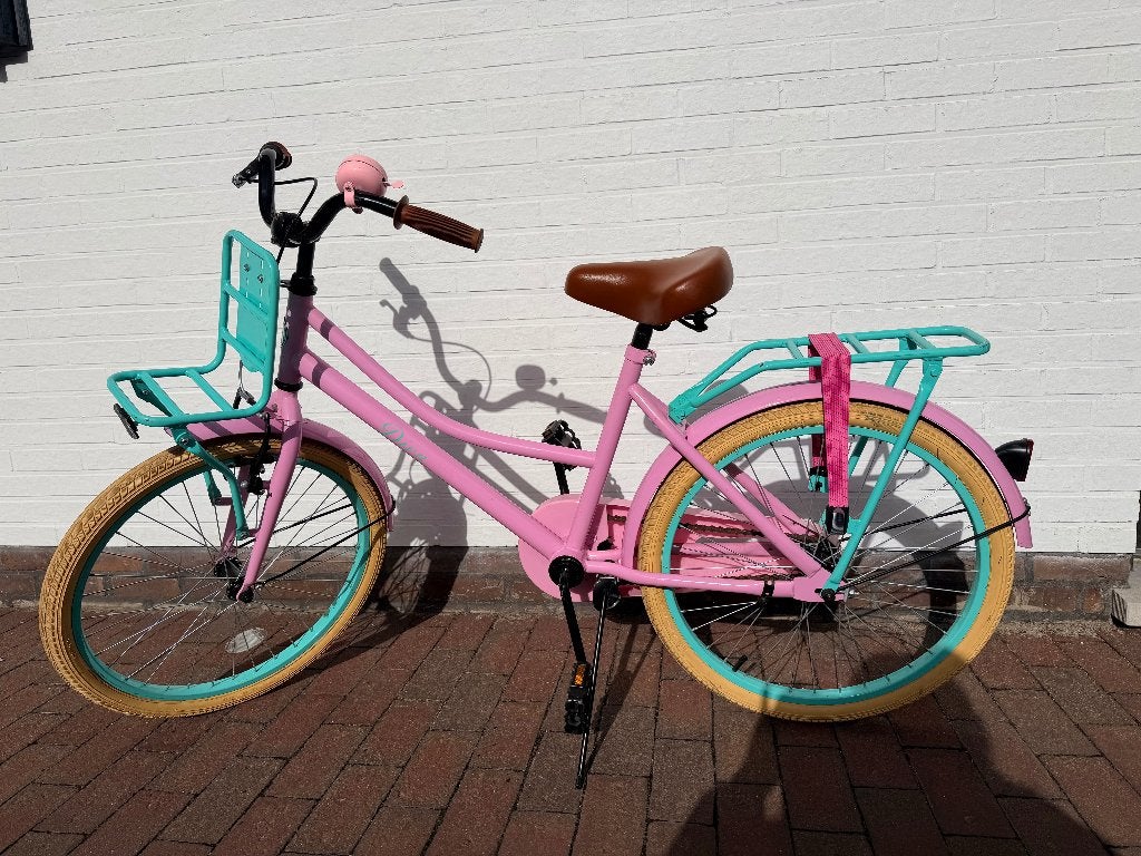 Meisjesfiets 22inch, Vélos & Vélomoteurs, Overige merken, Frein à rétropédalage, Utilisé, Enlèvement