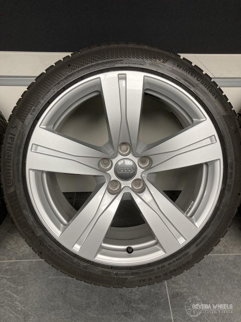 18” originele Audi A5 / S5 velgen + winterbanden 5x112, Pneus et Jantes, Véhicule de tourisme, -, 18 pouces