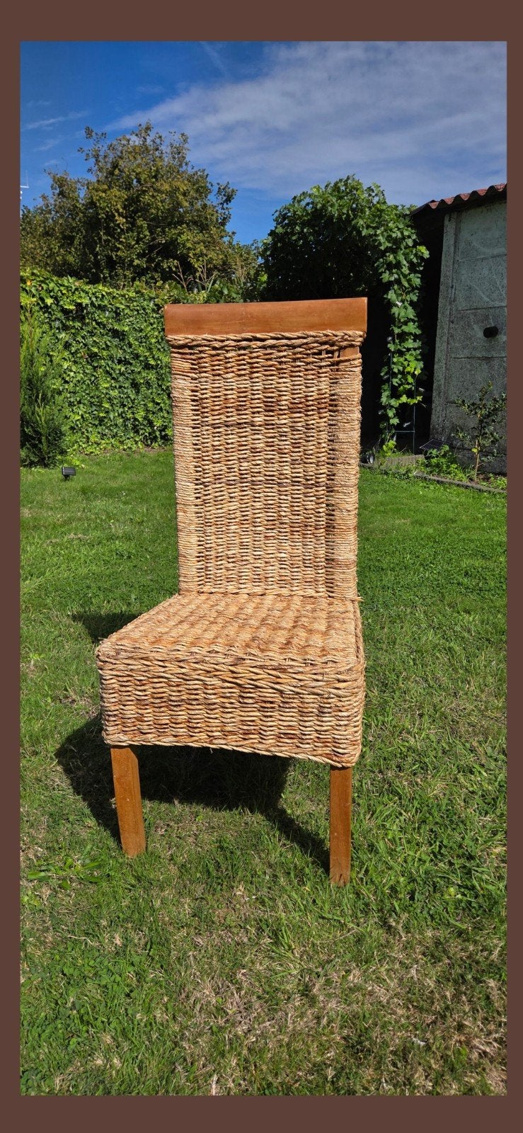 Liquidation de Lot de 5 chaises d’exception en Teck, Brun, Enlèvement, Éco-Design, Bois