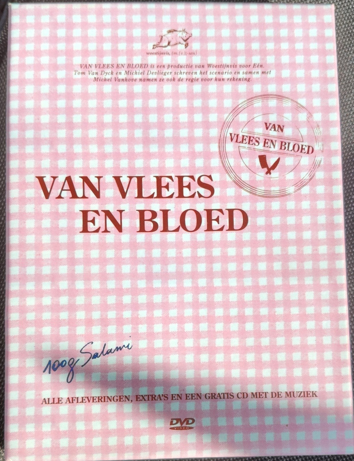 DVD box 'Van Vlees en Bloed', CD & DVD, Enlèvement, Comme neuf, Néerlandais, Comédie
