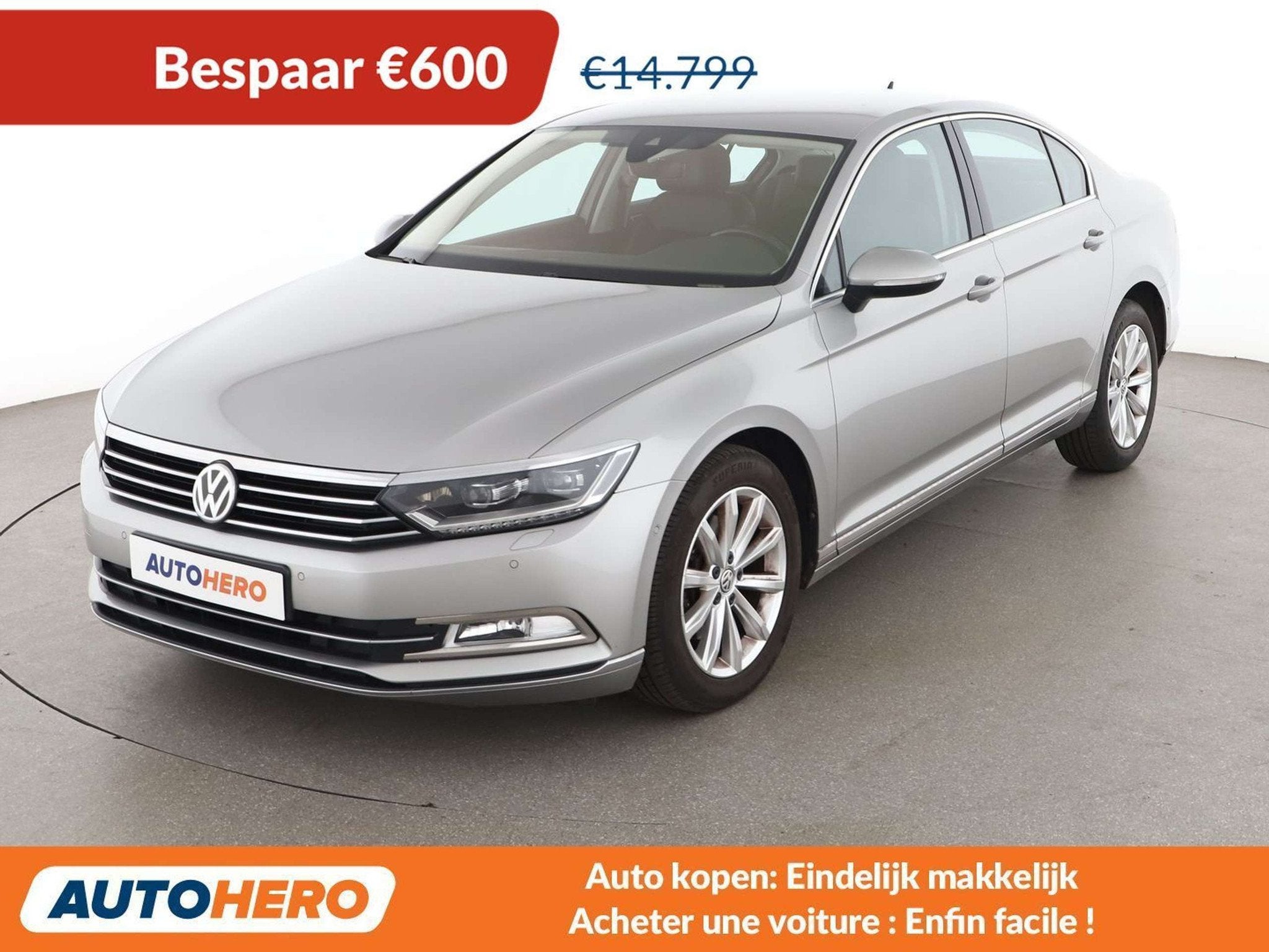 Volkswagen Passat 1.6 TDI Carat BlueMotion Tech (bj 2017), Auto's, 4 deurs, Gebruikt, Zwart, https://public.car-pass.be/vhr/a00f945a-2e1b-4248-9ec2-912c64c5ac23