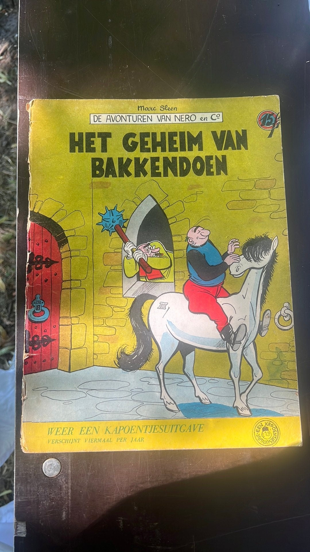 Nero - Het geheim van Bakkendoen - eerste druk, Une BD, Enlèvement ou Envoi, Utilisé, Marc Sleen