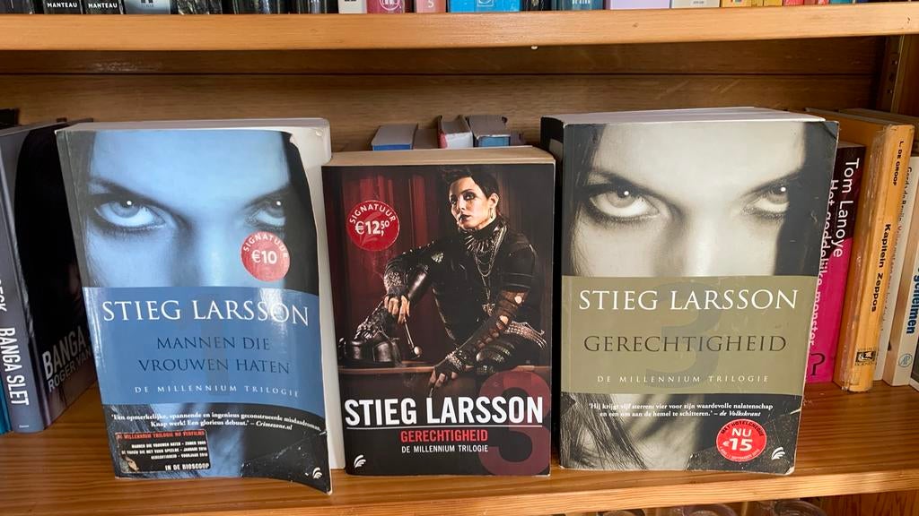 Millennium trilogie, Boeken, Ophalen, Gelezen