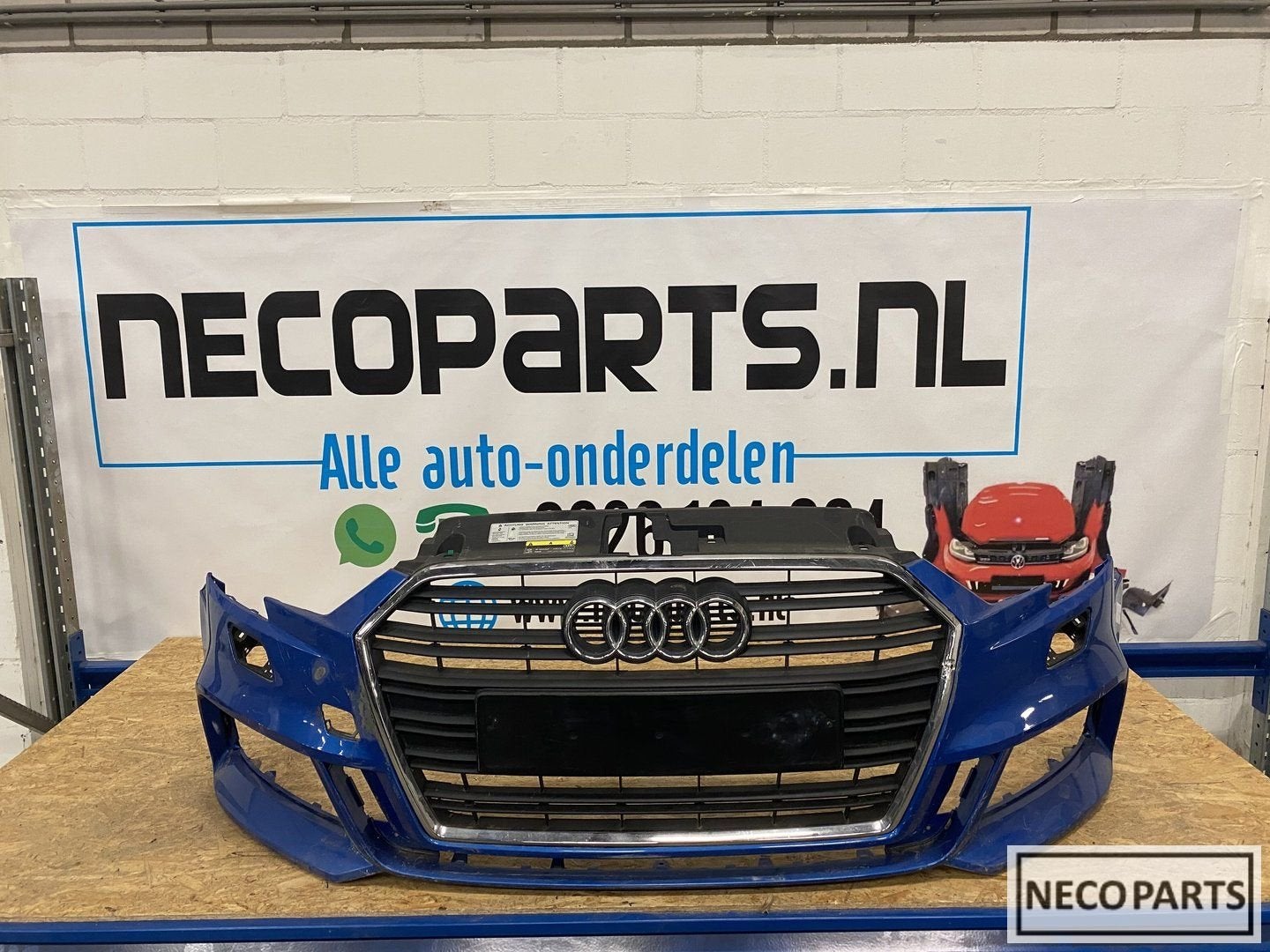 Audi A3 8V 8V5 facelift S line voorbumper cabrio limousine, -, Audi, Utilisé, -