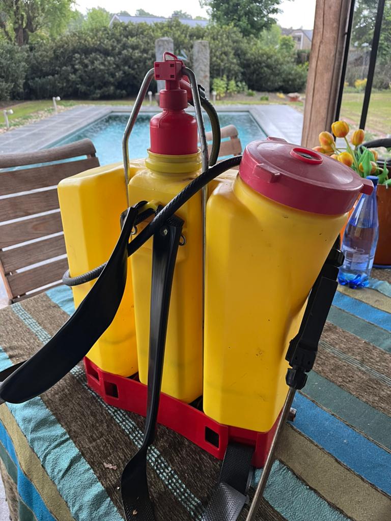 Birchmeyer rugsproeier 15 liter, Ophalen, Zo goed als nieuw