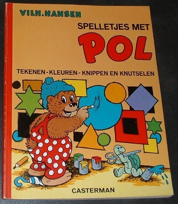 strip pol, pel en pingo spelletjesboek, Livres, BD, Utilisé, Une BD, Enlèvement ou Envoi
