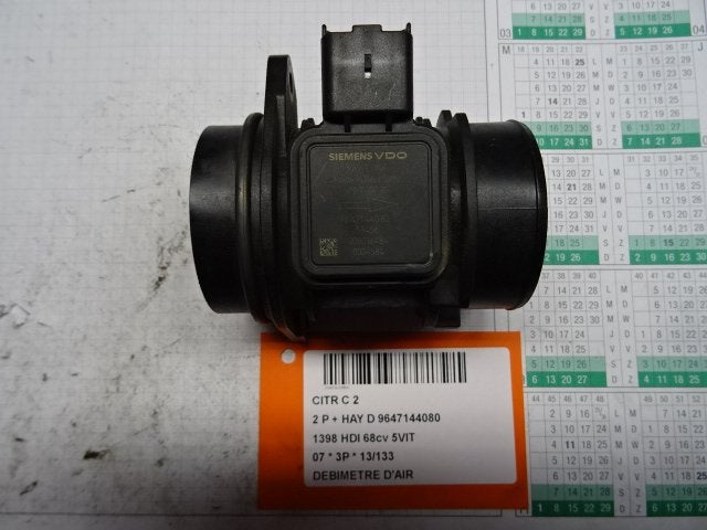 DÉBITMÈTRE Citroën C2 (JM) (01-2003/09-2012) (9647144080), Citroën, Kontakt-citroen@citroen.com, Utilisé, Citroën Deutschland GmbH