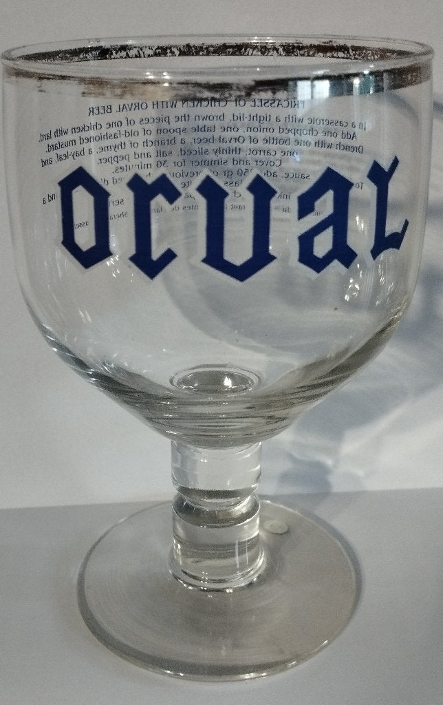 Verre Orval Sheraton version anglaise, Enlèvement ou Envoi, Utilisé, Verre ou Verres, Autres marques