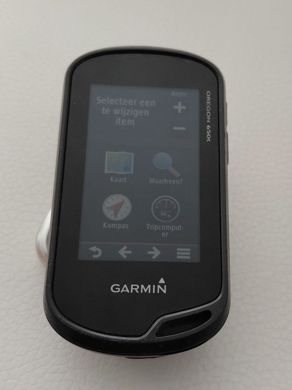 Garmin wandel + fiets GPS Oregon 650t, Ophalen of Verzenden, Zo goed als nieuw