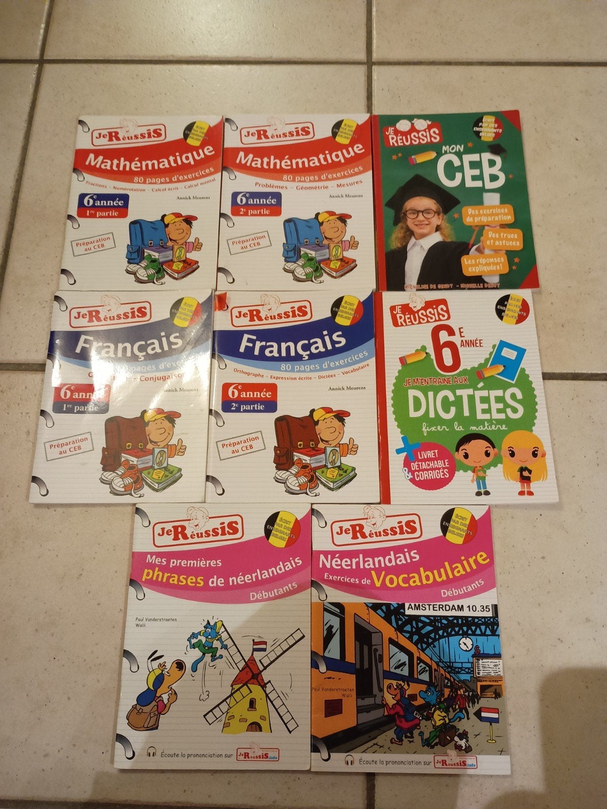 livres préparatoires au CEB, Enlèvement ou Envoi, Comme neuf