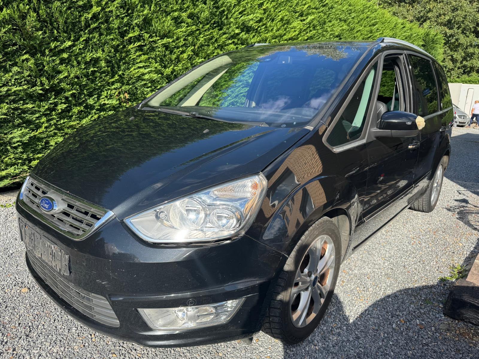 Ford galaxy - 2010 - 2 Liter - 7 plaatsen, Auto's, Euro 5, Zwart, Leder, Diesel
