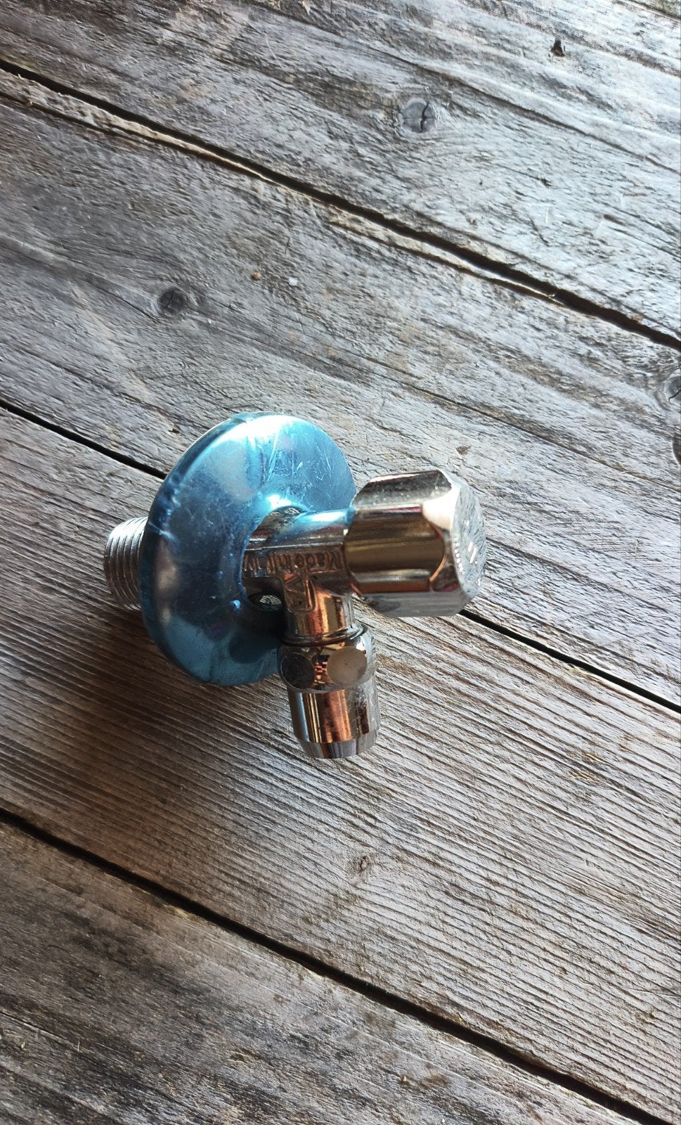 Nouveau robinet à clapet à angle de 1/2 po pour machine à la, Enlèvement ou Envoi, Neuf, Chrome, Robinet