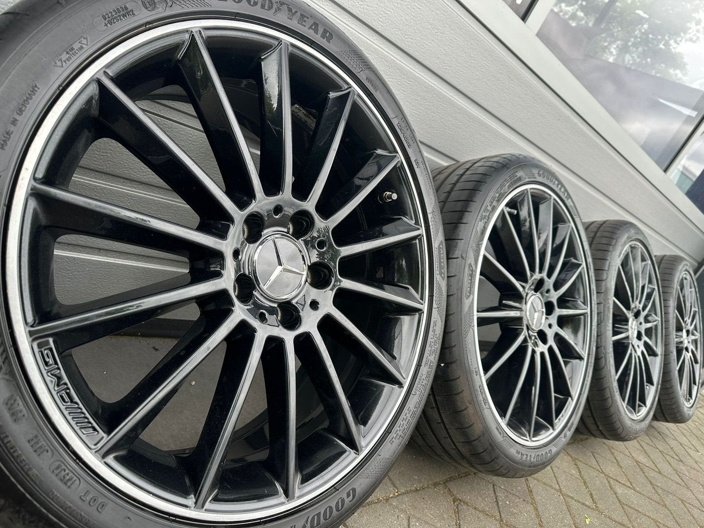 19 " Mercedes AMG CLA W118 C A klasse W177 W205 W204 velgen, 19 inch, Gebruikt, -, -