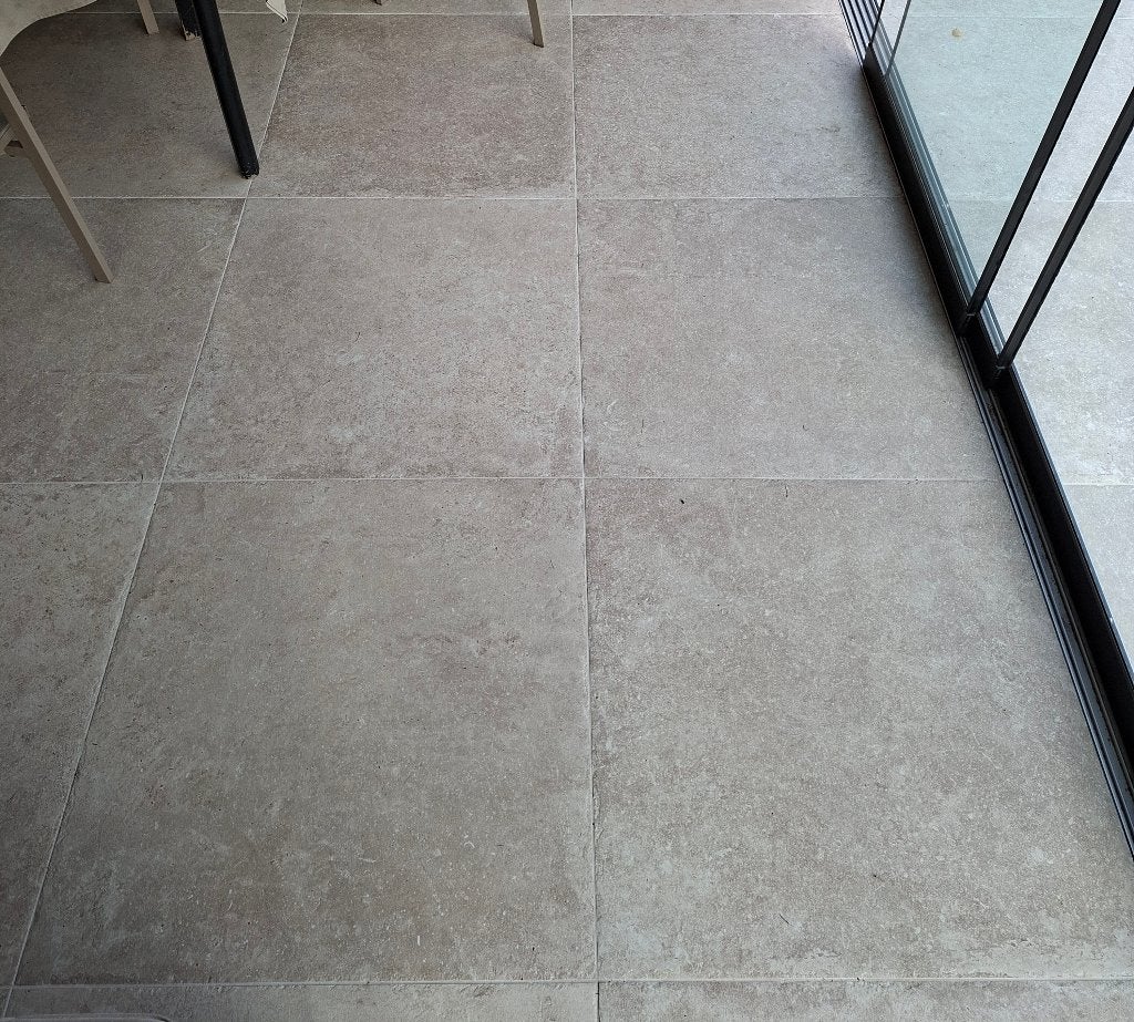 Vloertegels Stone Pit Sunrise 80x80x1, Ophalen, 60 cm of meer, Nieuw, 5 tot 10 m²