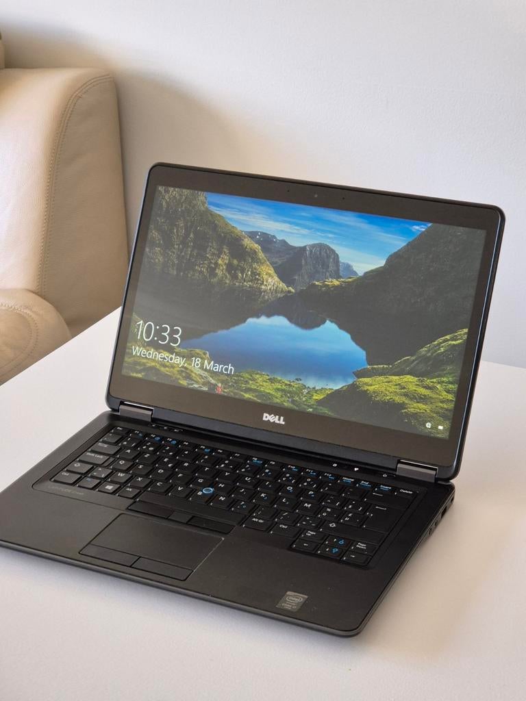Dell Latitude touchscreen laptop, Ophalen, 14 inch, Gebruikt, Touchscreen