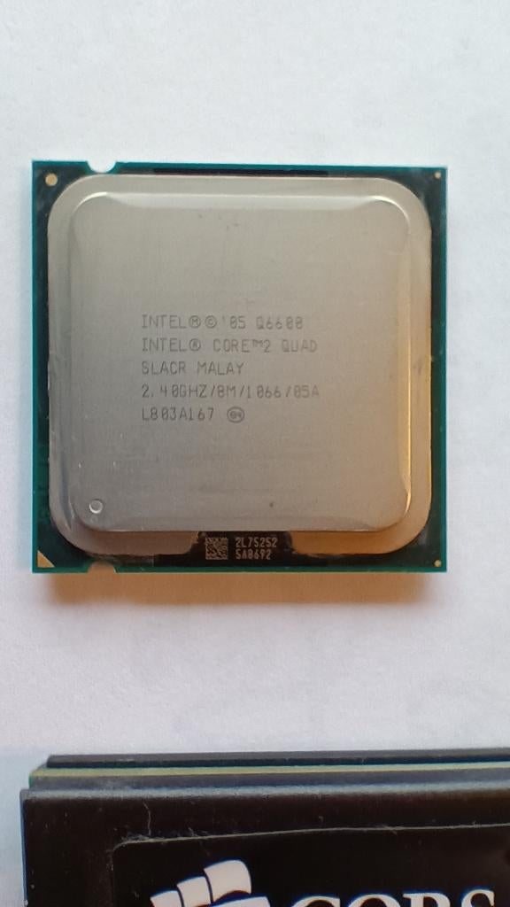 Intel Core 2 quad Q6600 2.4Ghz, Enlèvement ou Envoi, Utilisé, 4-core, 2 à 3 Ghz