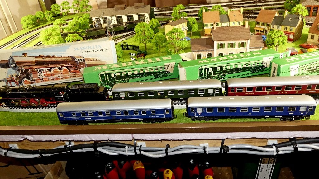 Analoge vintage konvooi van Märklin, Hobby en Vrije tijd, Wisselstroom, Verzenden, Analoog, Märklin
