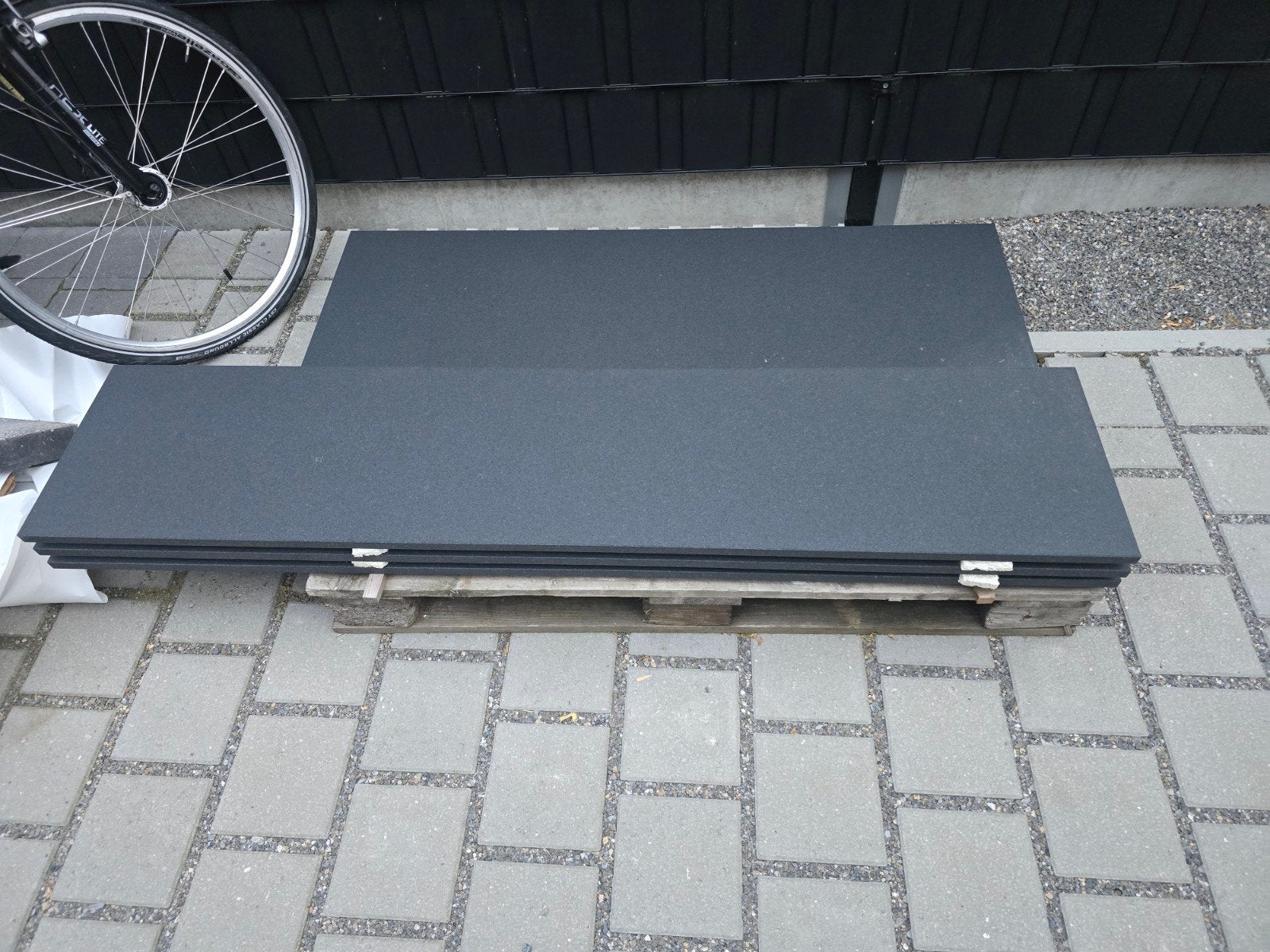 graniet tabletten, Doe-het-zelf en Bouw, Tegels, Ophalen, Nieuw, Graniet, 60 cm of meer