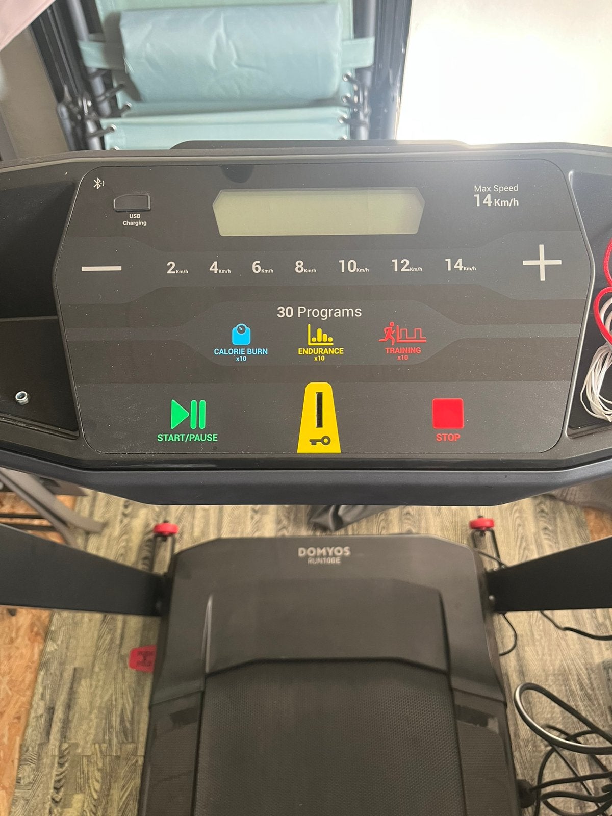 Tapis de course Domyo100E, Enlèvement, Comme neuf