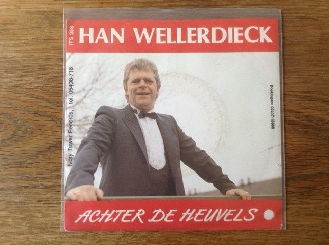 single han wellerdieck, CD & DVD, Vinyles Singles, En néerlandais, Enlèvement ou Envoi, Housse de protection extérieure, 7 inch