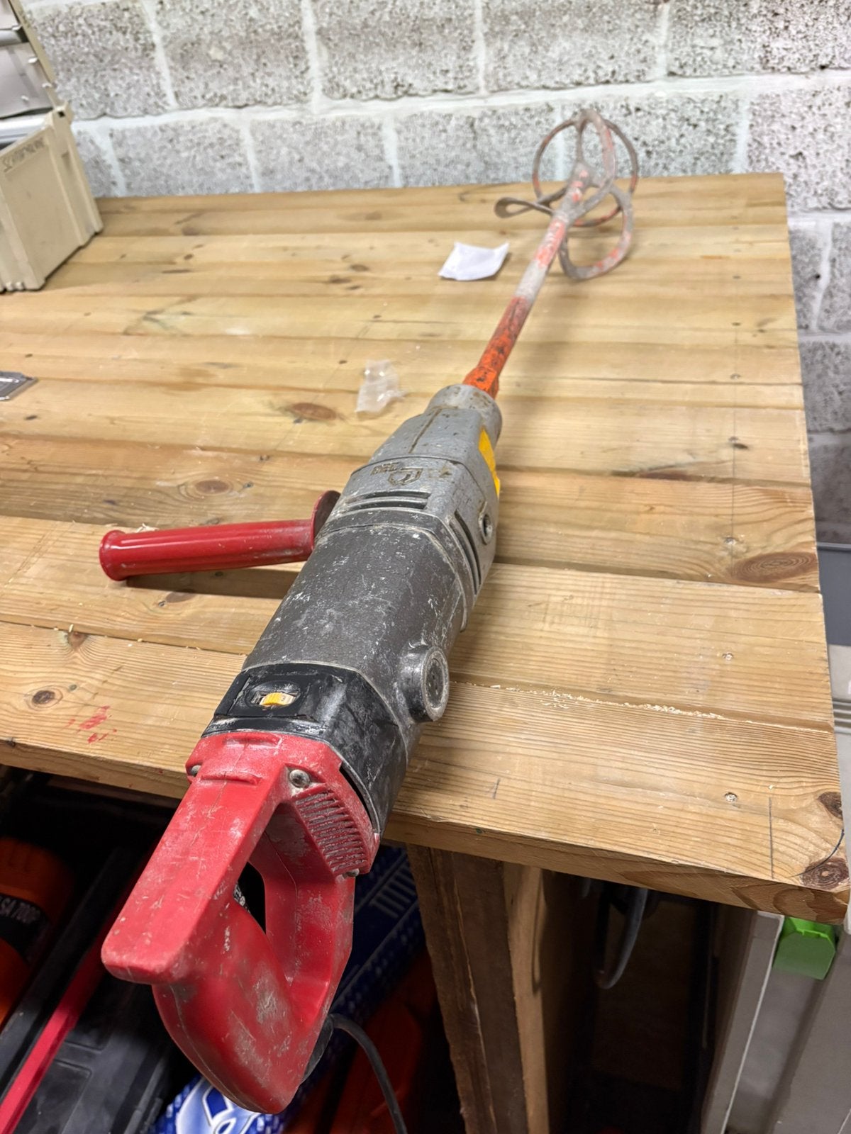 FLEX en PFT professionele gipsmengers 2.000W apart of samen, Ophalen, Gebruikt