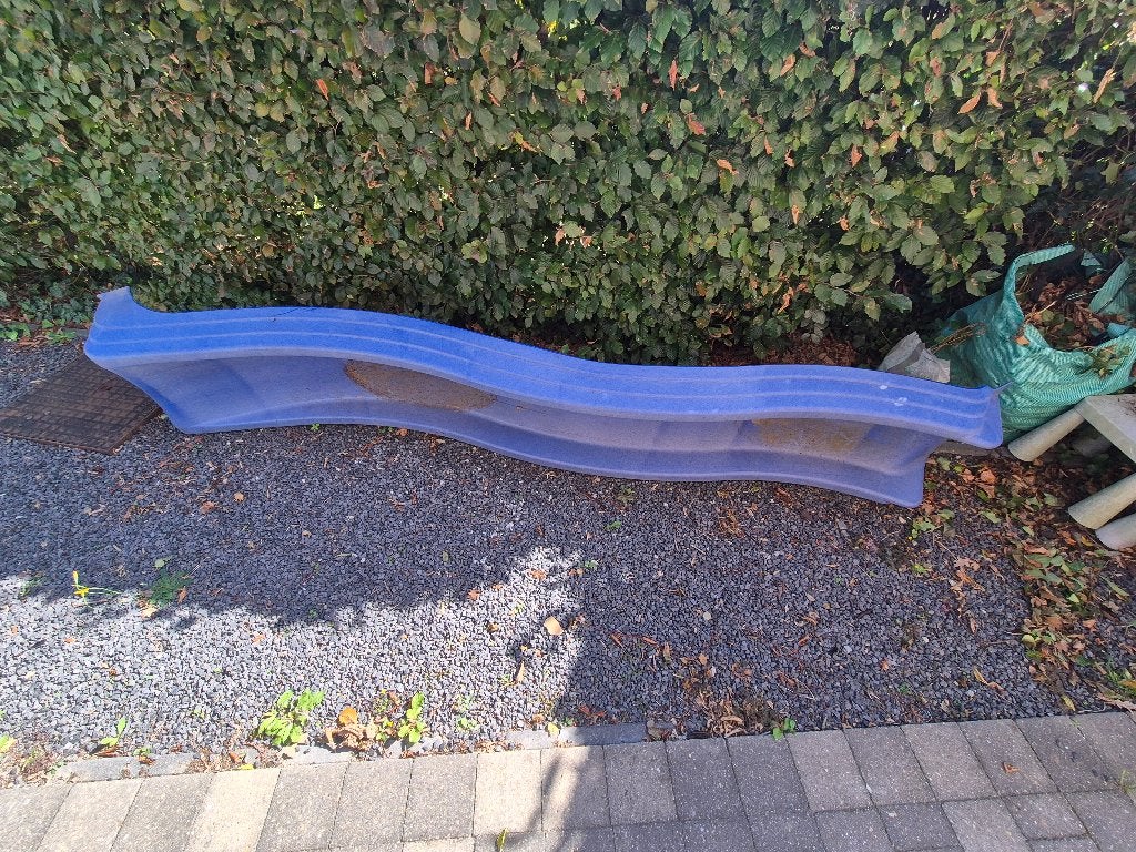 schuifaf, Ophalen, Gebruikt, Glijbaan