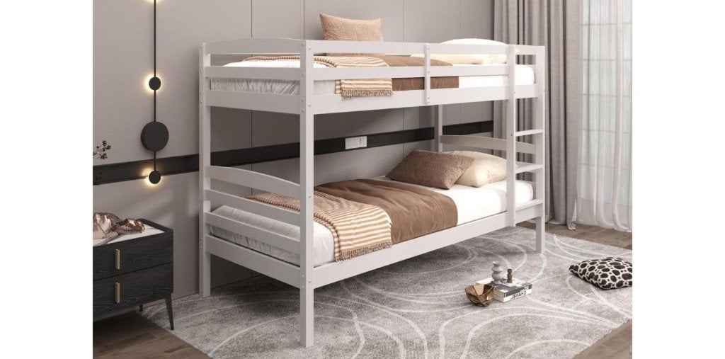 Stapelbed Roy 90x200 splitsbaar wit - nieuw, Verzenden, Nieuw, Stapelbed