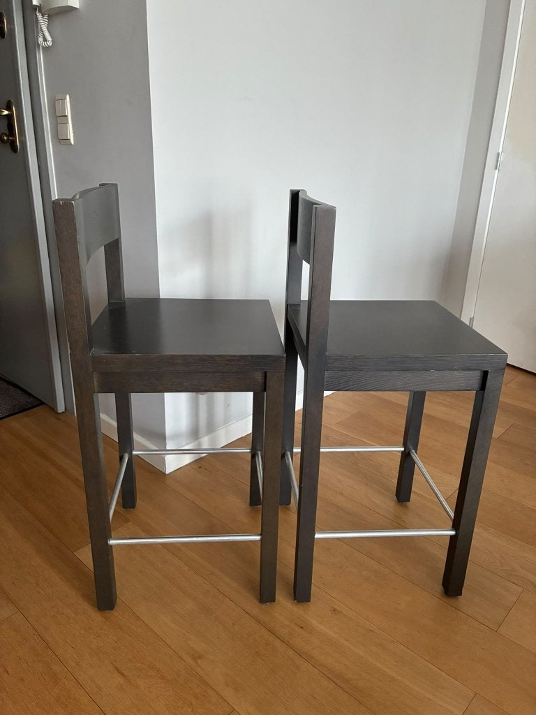 Deux belles chaises de bar en très bon état, Maison & Meubles, 90 cm ou plus, 2 tabourets, Comme neuf, Enlèvement