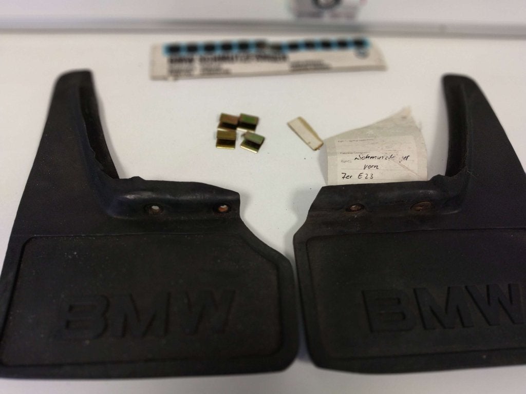 BMW E23 originele spatlappen set voor 72601887363 Nieuw, Niet ingevuld, Niet ingevuld, Nieuw, Ophalen of Verzenden