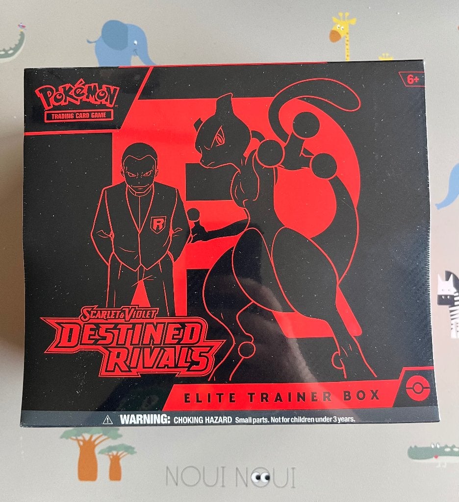 Pokémon Destined rivals elite trainer box, Enlèvement, Neuf, Booster box, Foil